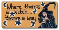 Where There's a Witch Magnet