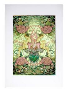 Emerald Heart Print