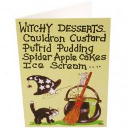 Witchy Desserts Card