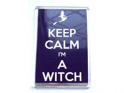 Keep Calm I'm a Witch Magnet