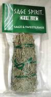 Sage & Sweetgrass Smudge Stick 