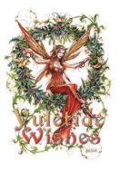 Mistletoe Fairy Card