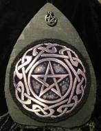 Celtic Silver Pentagram Slate