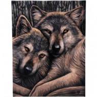 Loyal Companions Canvas Wall Plaque