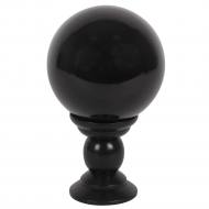 Large Black Crystal Ball - 130 mm