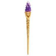 Purple Crystal Goddess Wand