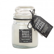 Happiness Spell Candle Jar - White Sage