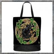Cat & Pentagram Tote Bag