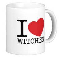 I Heart Witches Mug