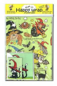Witchy Gift Wrap & Card Pack