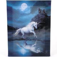 Moonlight Unicorn Canvas