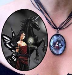 Lisa Parker Defenders of the Realm Pendant