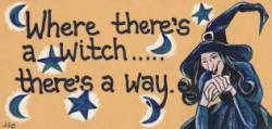 Where there's a Witch.. Sign.