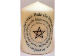 Wiccan Rede Candle