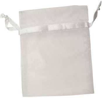 White Organza Bag