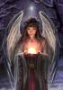 Yule Angel Card 