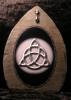 Silver Triquetra Slate